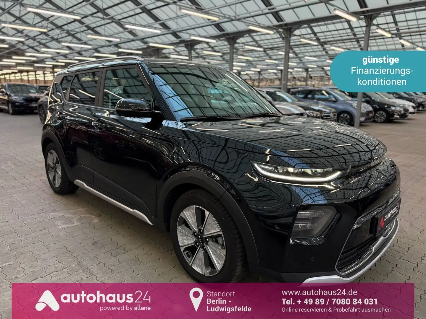 Kia Soul e-Soul Inspiration 64 kWh|LED|HeadUp|Kamera Schwarz - 1