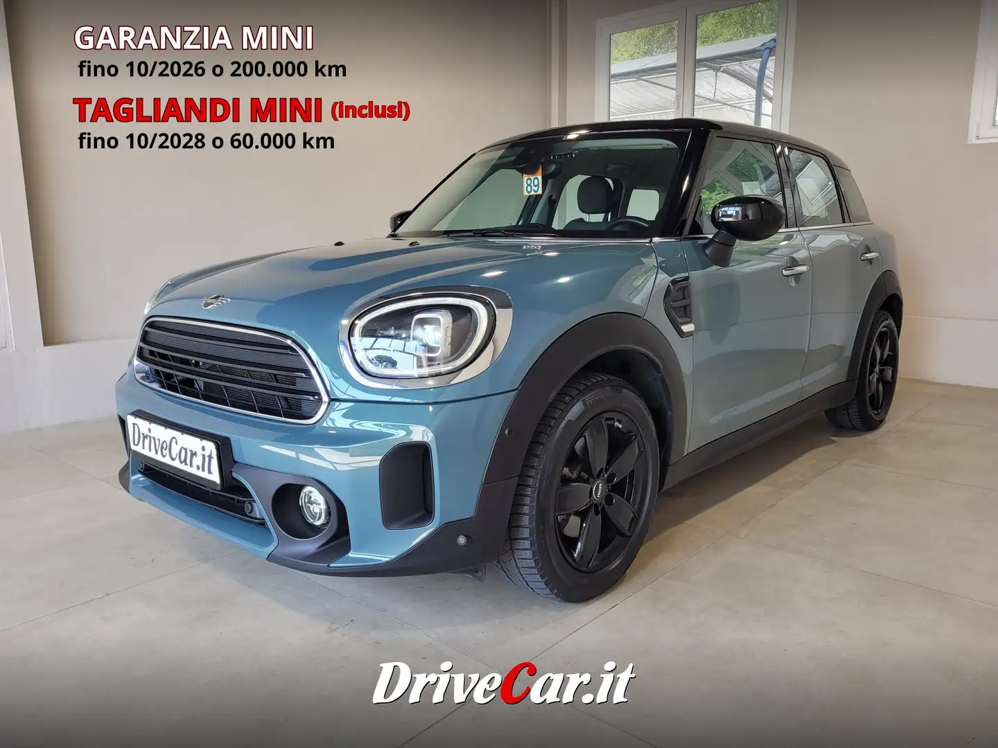 MINI Cooper Countryman 1.5  STEPTRONIC LED NAVI RETROCAMERA PELLE CARPLAY Gris - 1