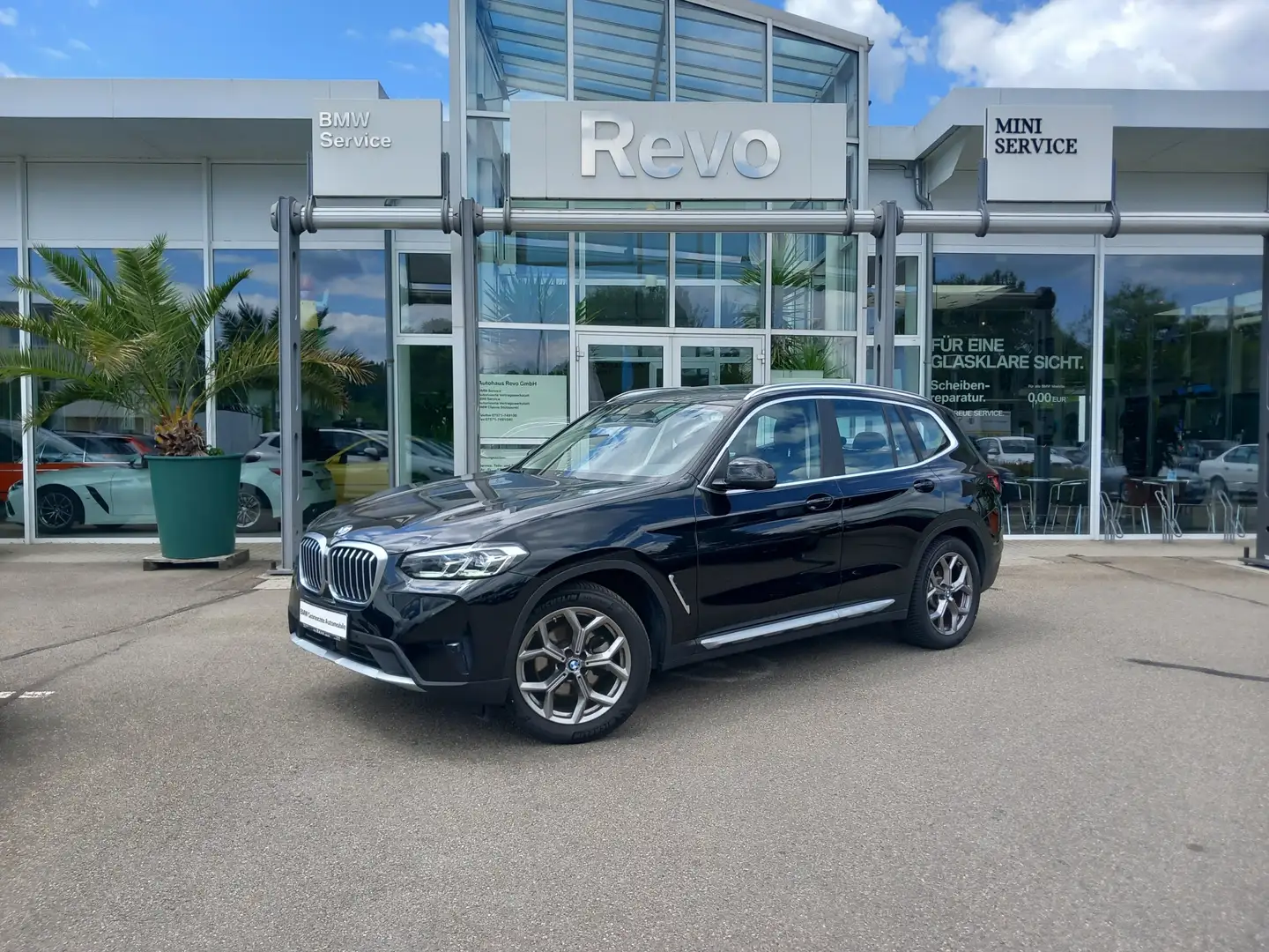 BMW X3 xDrive20d  Aut Leder AHK Panorama LED AktGSR Drive Black - 1