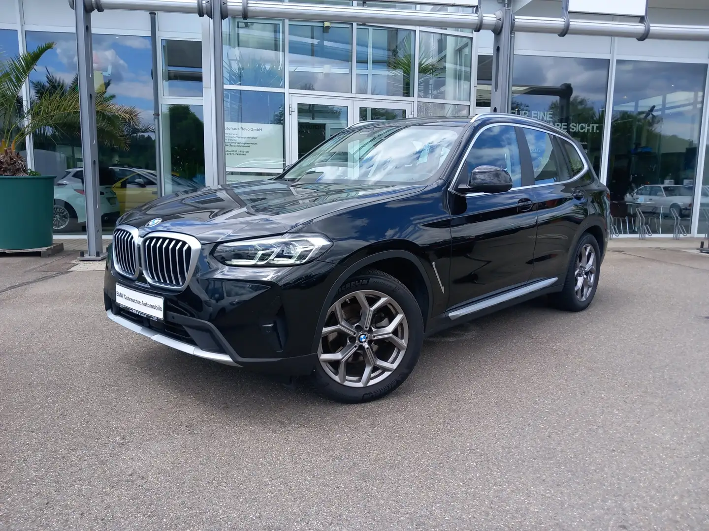 BMW X3 xDrive20d  Aut Leder AHK Panorama LED AktGSR Drive Black - 2