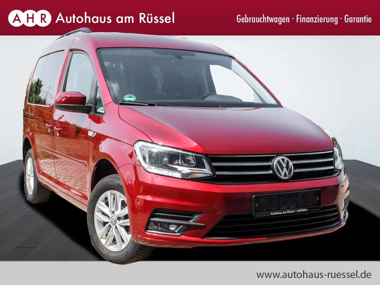 Volkswagen Caddy PKW Comfortline TDI *APP*AHK*DSG*DAB* Rouge - 1