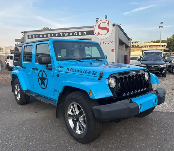 Jeep Wrangler Unlimited Sahara*SITZH*LEDER*4x4*AHK*