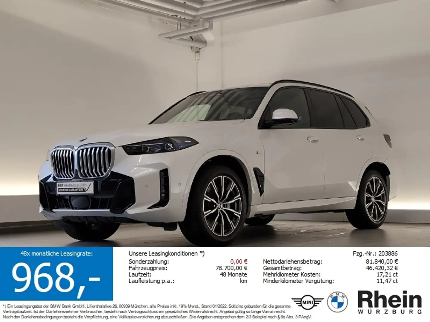 BMW X5 xDrive30d M Sportpaket LED/SHZ/DAB Weiß - 1