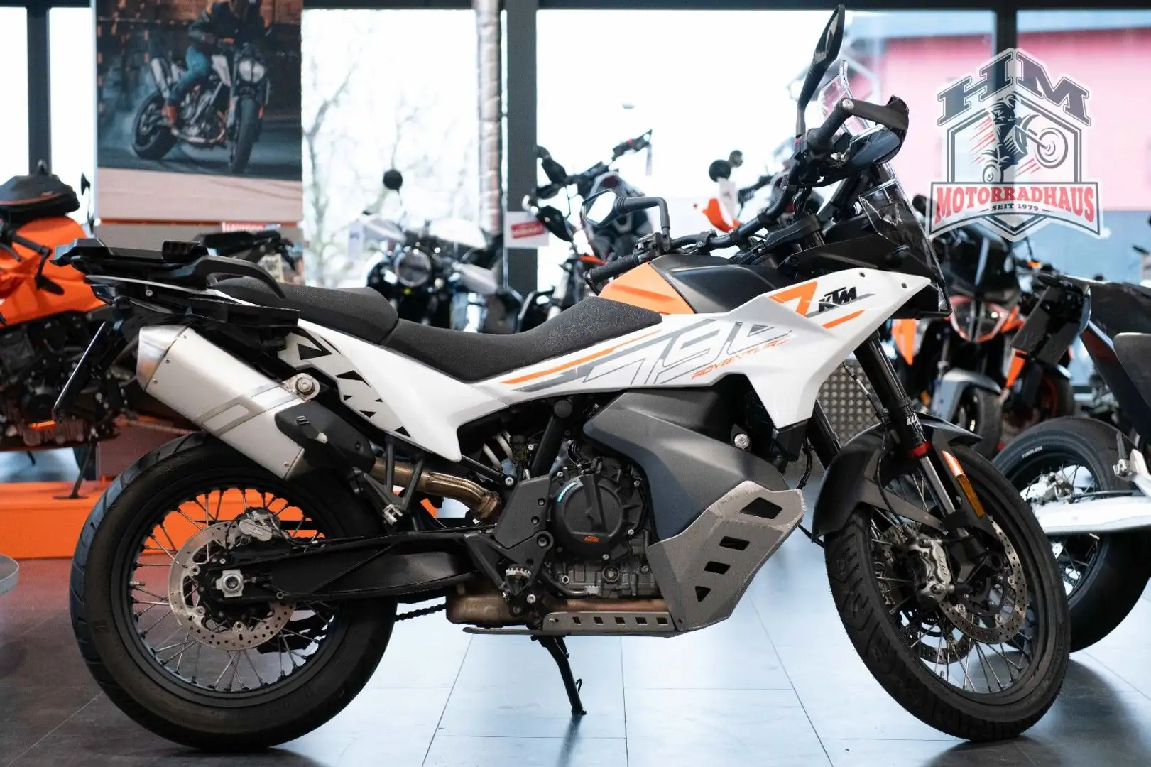 KTM 790 Adventure Blanc - 1