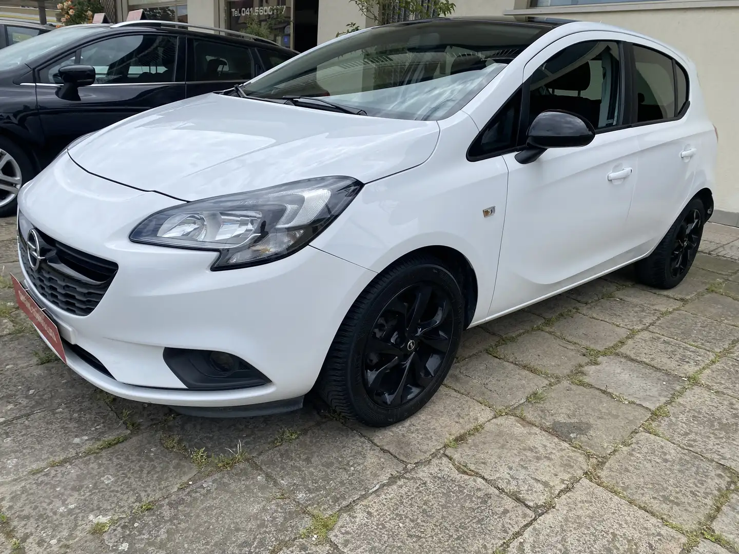 Opel Corsa 5p 1.4 Black Edition Gpl 90cv Bianco - 2