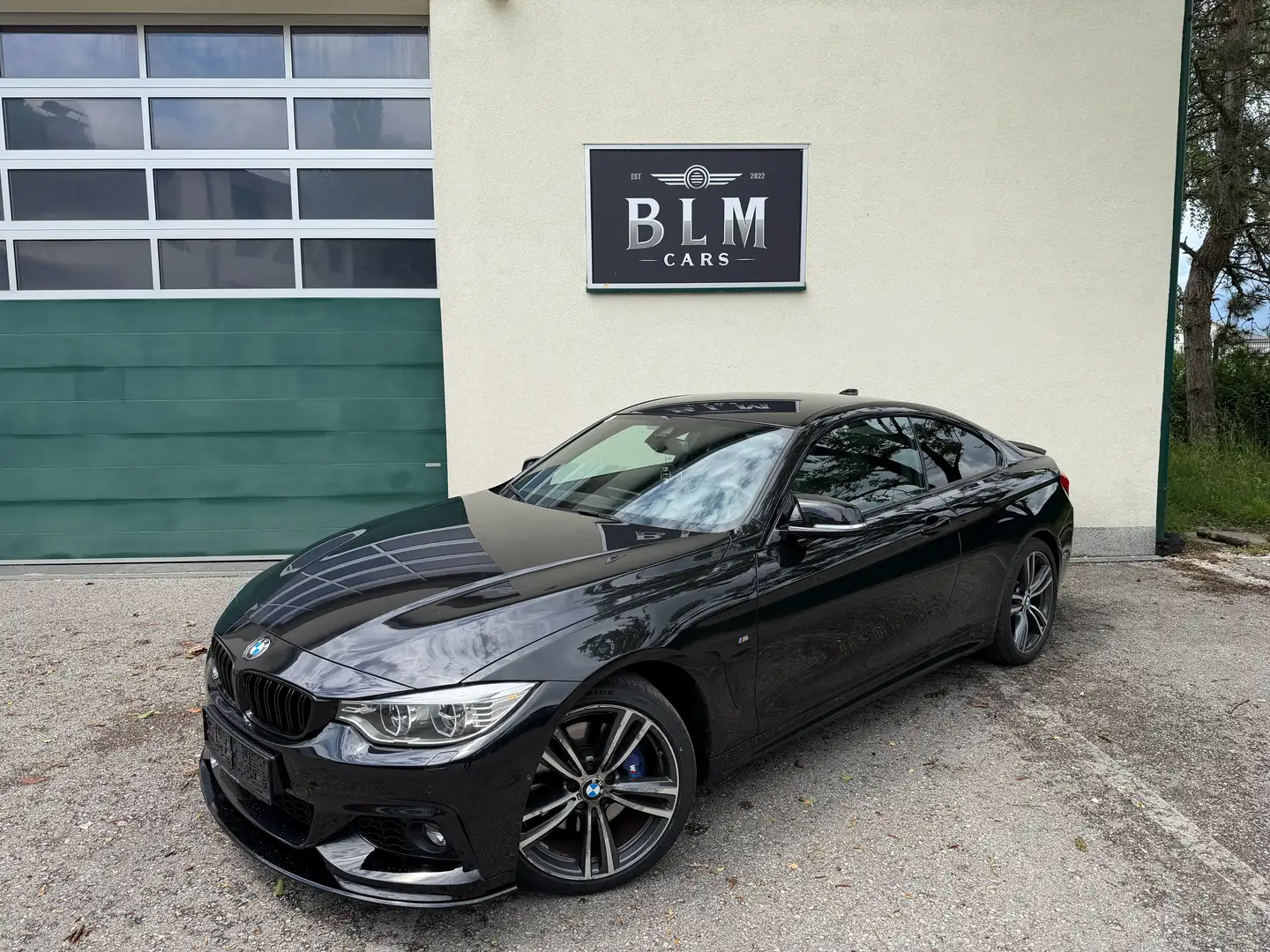 BMW 435 435d xDrive M Sport H&K, Adaptiv, ACC, Keyless, Schwarz - 1