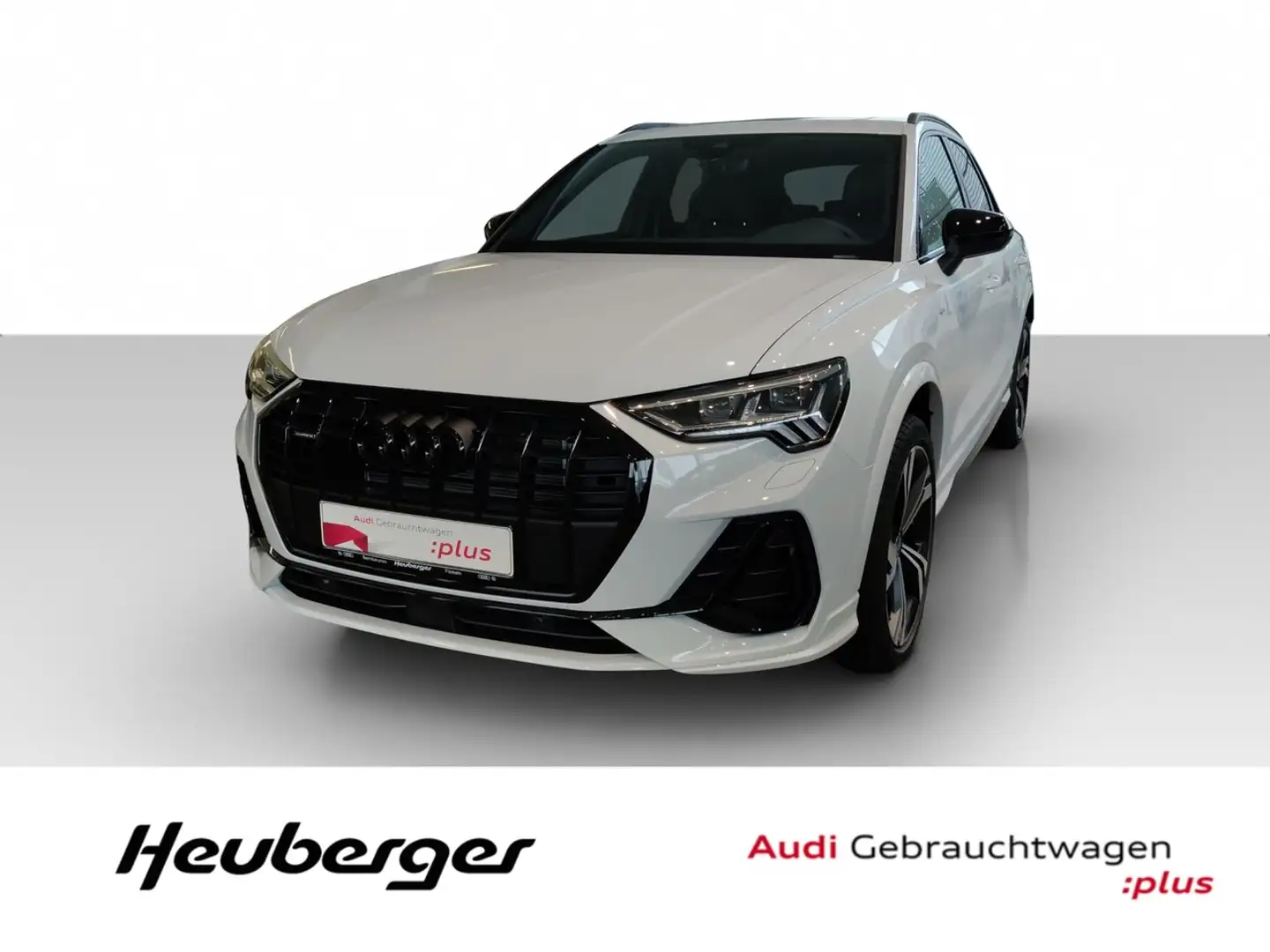 Audi Q3 40 TDI quattro S tronic S line, Pano, AHK, ACC Weiß - 1