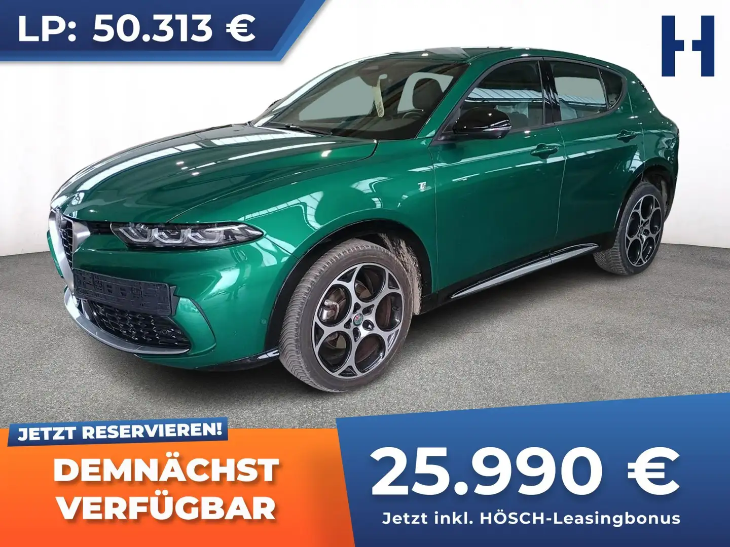 Alfa Romeo Tonale Ti 1.6 Diesel Aut. ACC 360° WINTERPAKET 19er Grün - 1