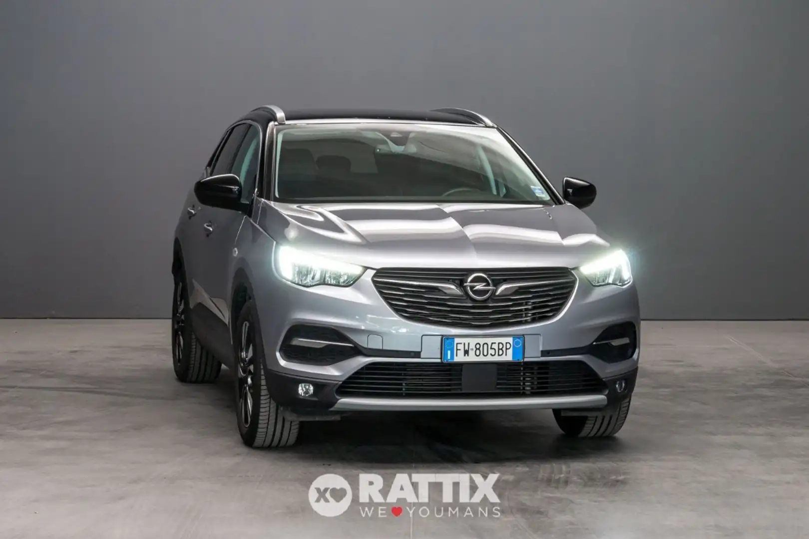 Opel Grandland X 1.2 130CV Innovation AT8 Grigio - 1