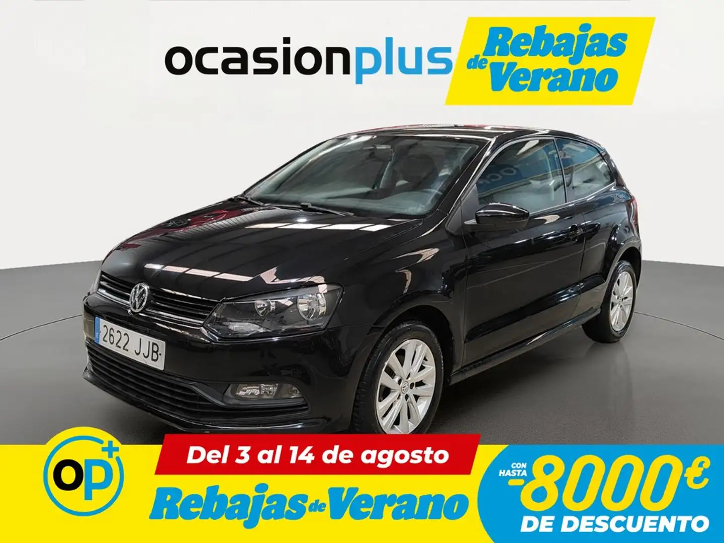Volkswagen Polo 1.0 BMT A- 55kW Negro - 1