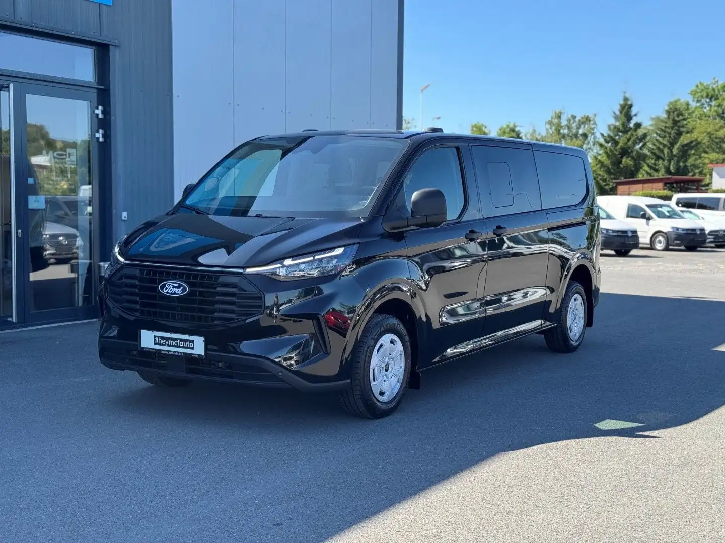 Ford Transit Custom 320 L2 Trend *AHK*Kamera*8Sitzer Чёрный - 2