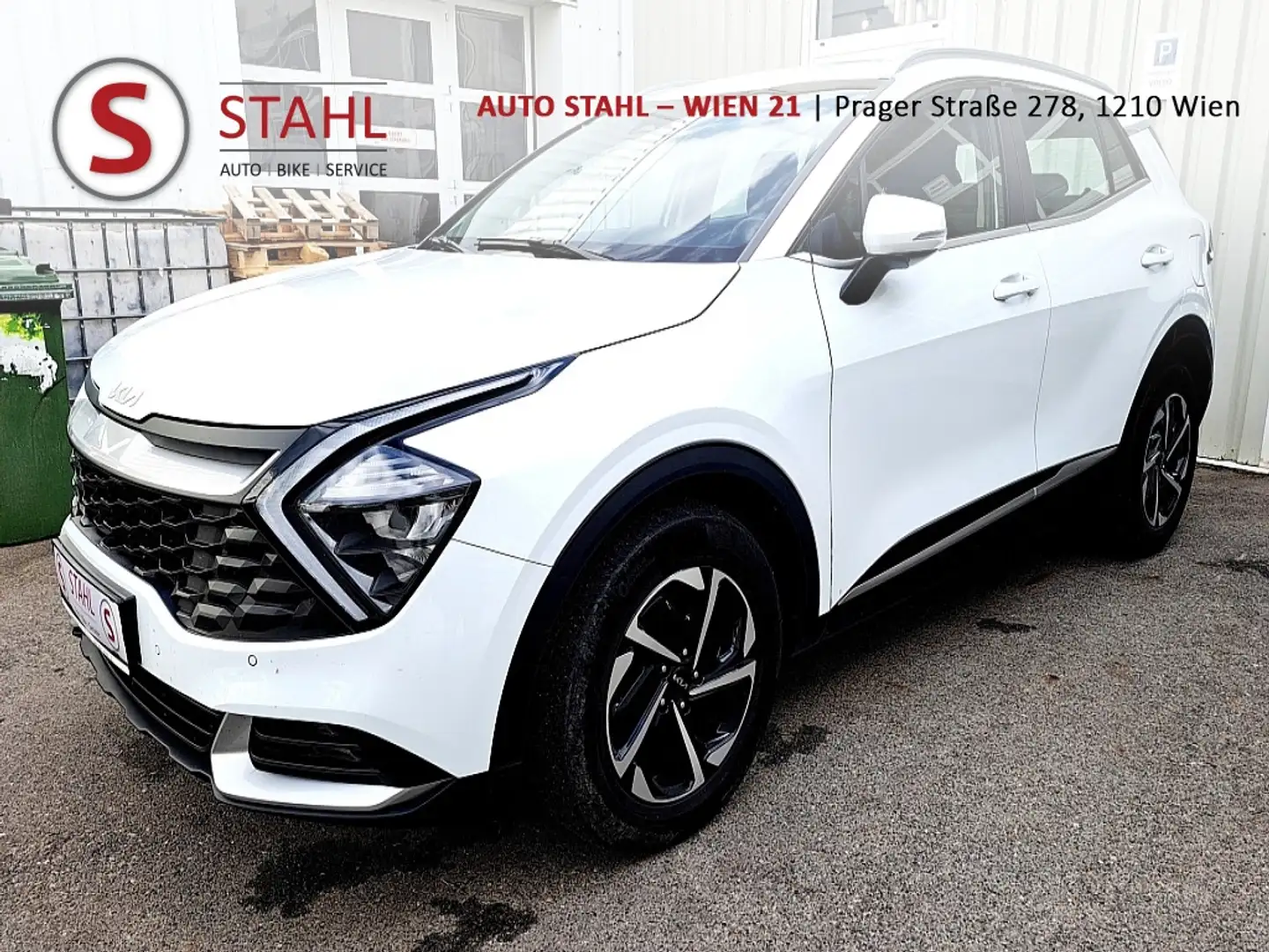 Kia Sportage 1,6 TGDI HEV Silber Aut. White - 1