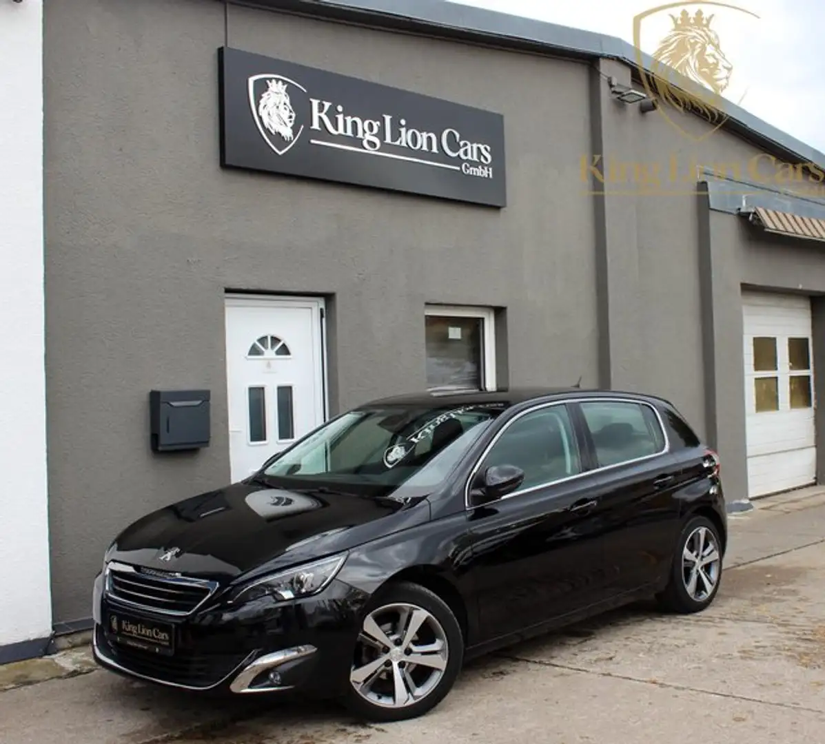 Peugeot 308 Allure 1.HAND+NAVI+TOUCH+LED+SCHECKHEFT+ Zwart - 1