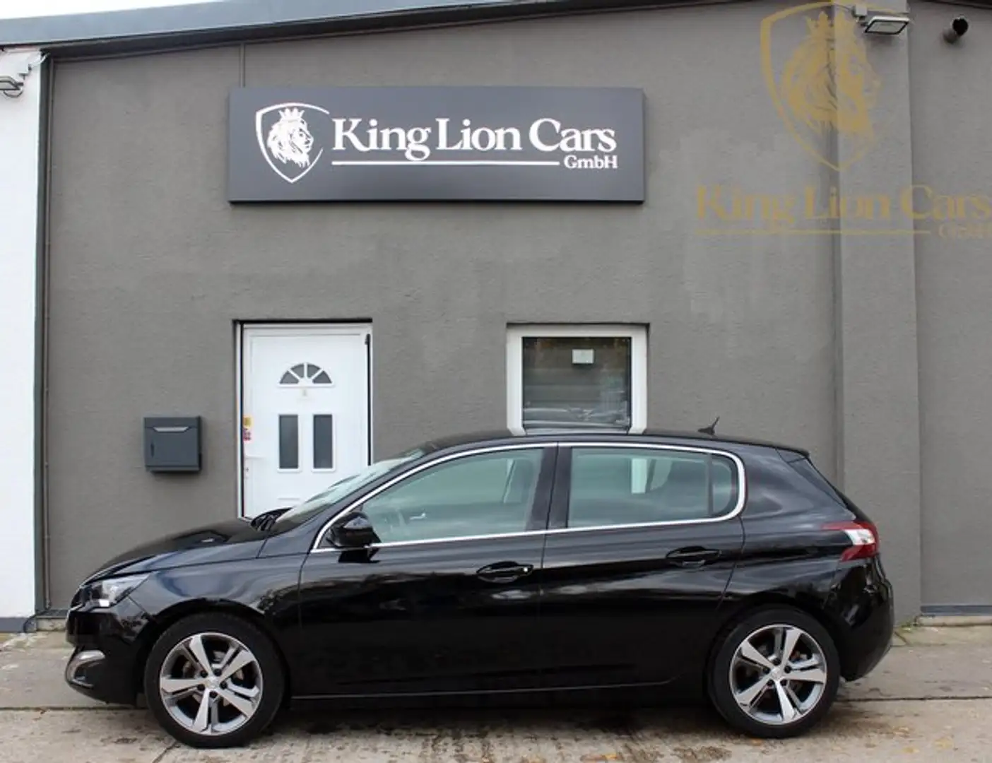 Peugeot 308 Allure 1.HAND+NAVI+TOUCH+LED+SCHECKHEFT+ Zwart - 2