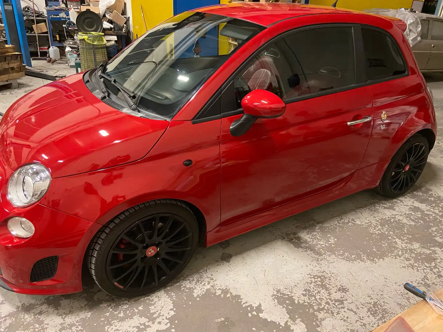 Abarth 500 1.4 16v turbo t-jet 135cv Rojo - 1