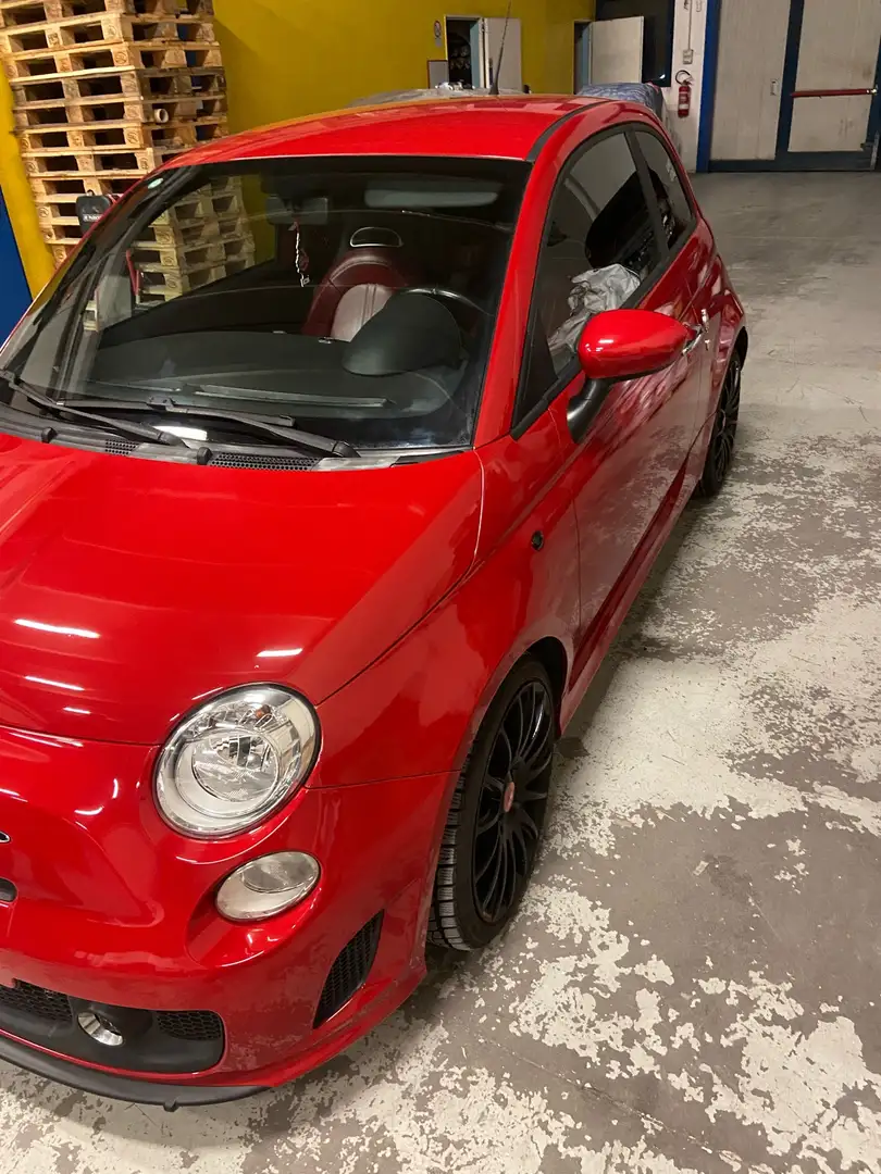 Abarth 500 1.4 16v turbo t-jet 135cv Rojo - 2