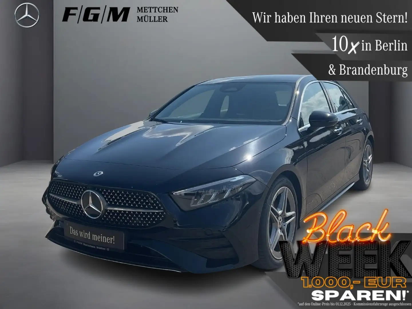 Mercedes-Benz A 180 AMG Line KeyGo|Sitzhz|Kam|Keyless|LED|LMF Noir - 1