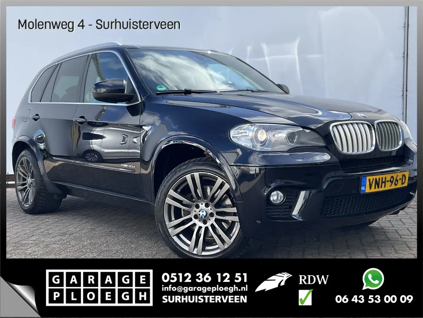 BMW X5 xDrive40d 306pk High Executive Marge Grijs.Kent Tr Zwart - 1