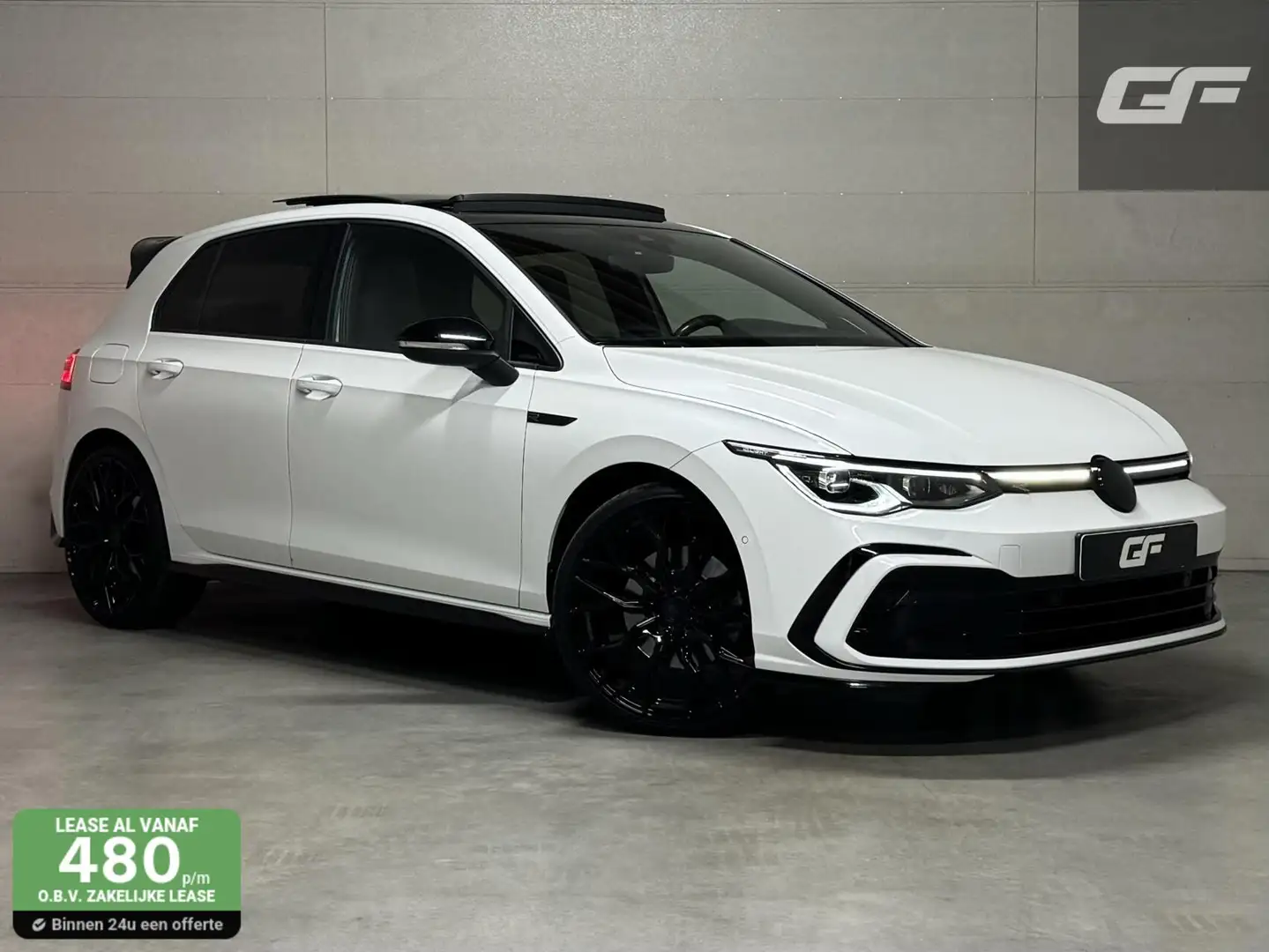 Volkswagen Golf 1.5 eTSI R-Line Pano H/K Akrapovič Sfeer HUD CarPl Bianco - 1