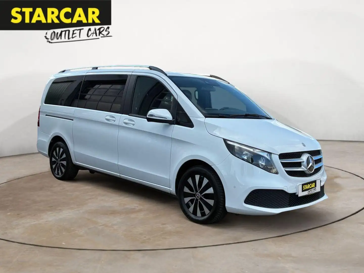 Mercedes-Benz V 220 V220d RISE LANG 2.0CDI+8-SITZE+AHK+PARK-PAKET+17"+ Weiß - 1