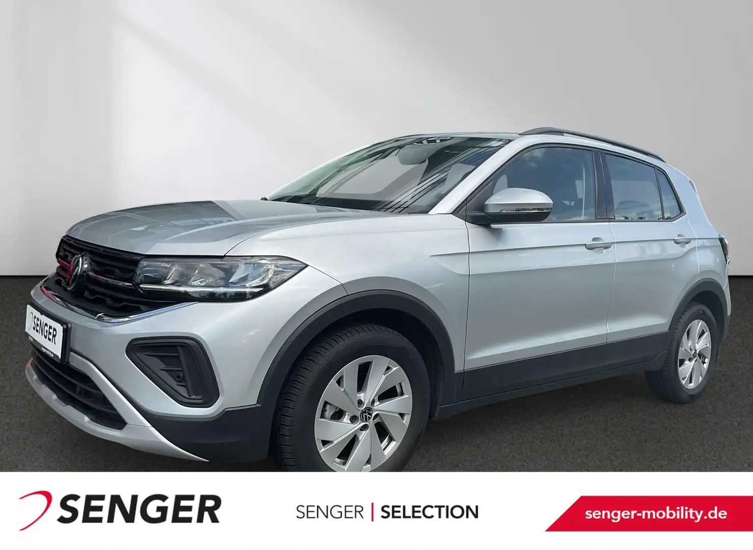 Volkswagen T-Cross Life 1.0 TSI DSG LED PDC SHZ App Connect Silber - 1