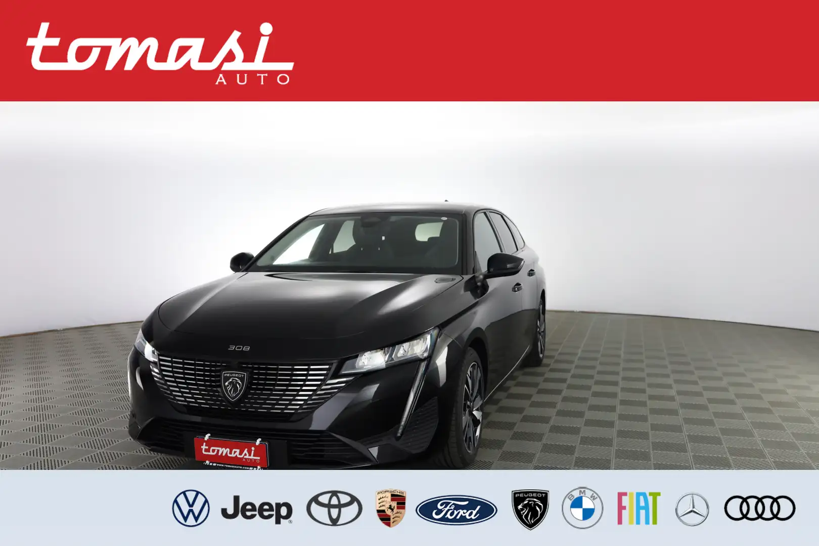Peugeot 308 308 BlueHDi 130 S&S EAT8 SW Allure Nero - 1