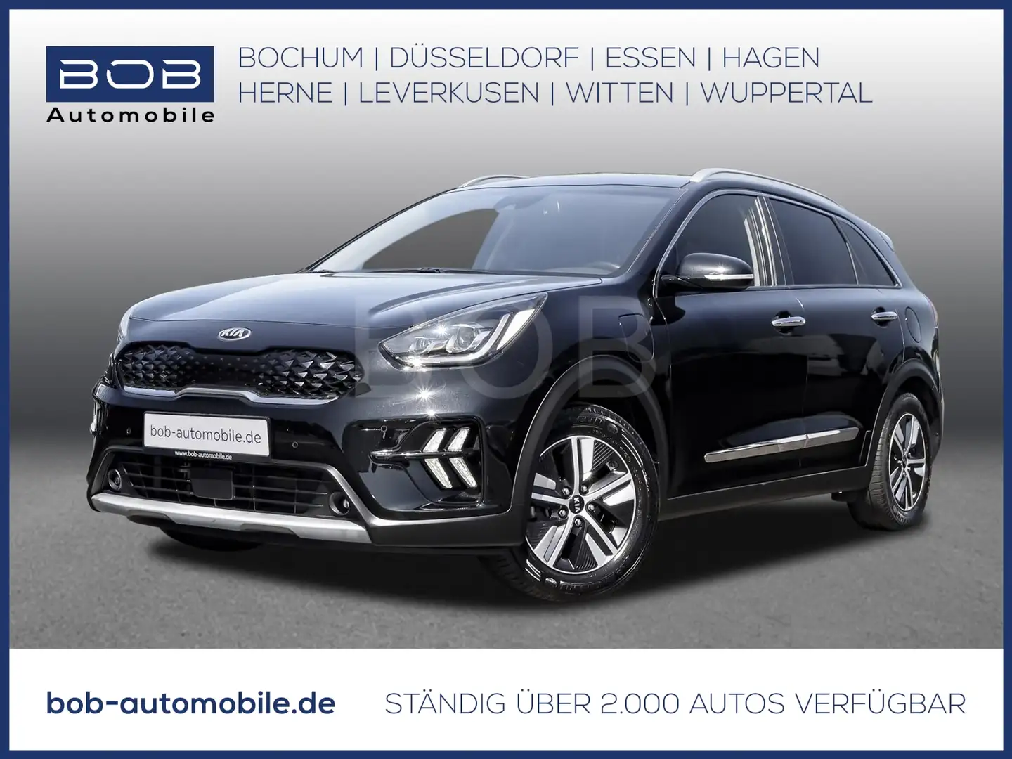 Kia Niro 1.6 Spirit Plug-In NAVI SHZ PDC RFK BT USB Nero - 1