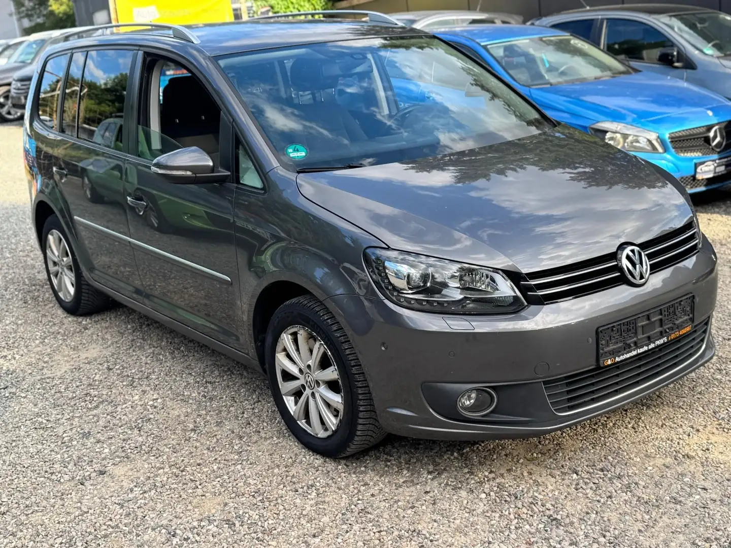 Volkswagen Touran 1.4 TSI EcoFuel DSG Trendline*TÜV NEU Grau - 1