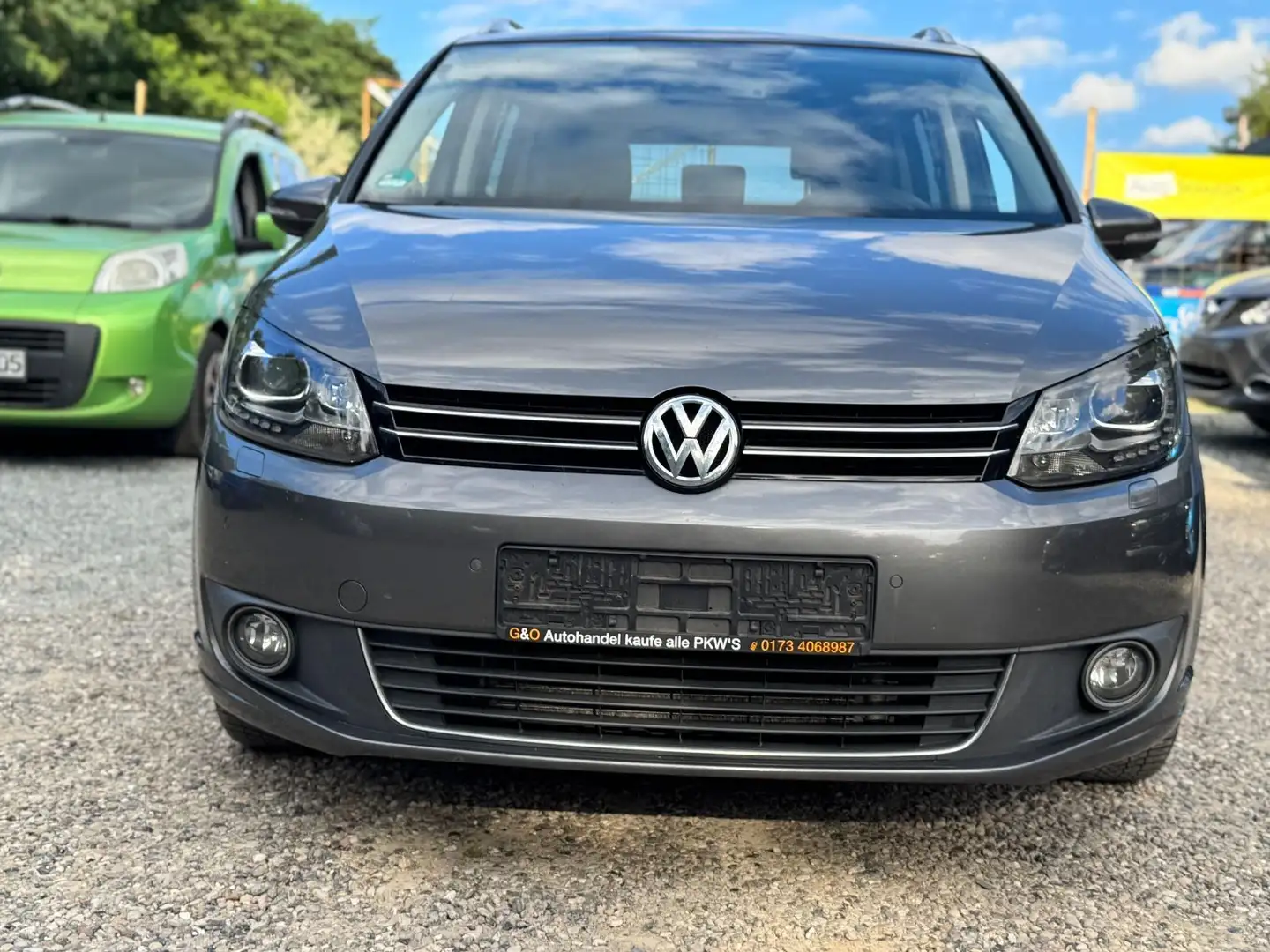 Volkswagen Touran 1.4 TSI EcoFuel DSG Trendline*TÜV NEU Grau - 2