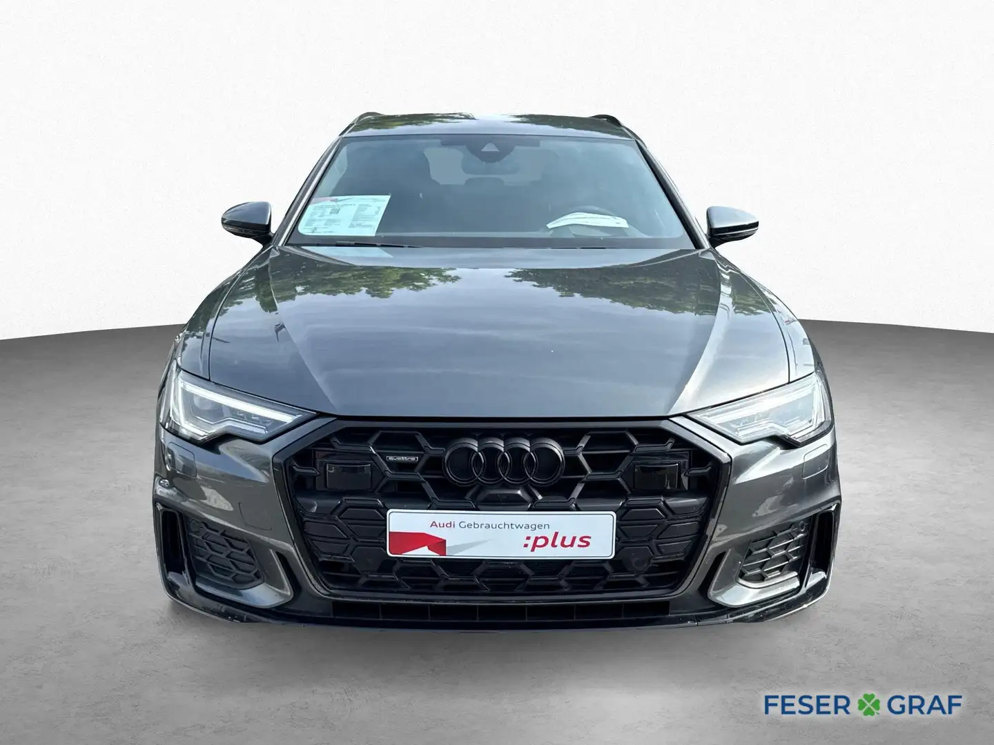 Audi A6 Avant 50 TDI quattro 2x S line-AHK-HuD-B&O-ACC Grau - 2