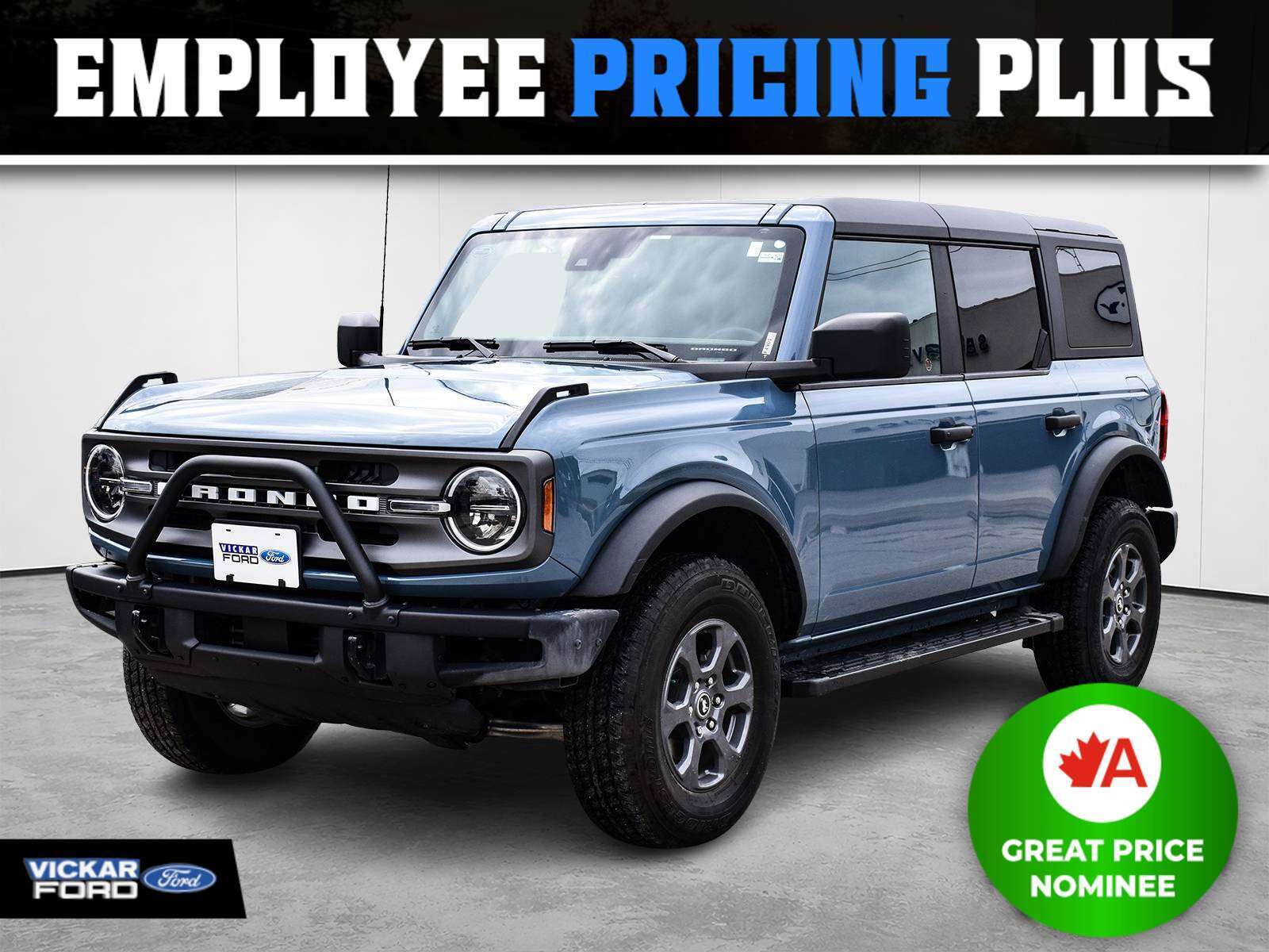 Gray 2024 Ford Bronco SUV / Crossover Four-Wheel Drive Automatic