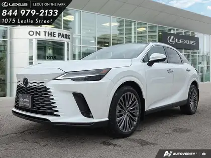 White 2026 Lexus RX Hybrid 350h Executive AWD SUV / Crossover Continuously Variable Transmission