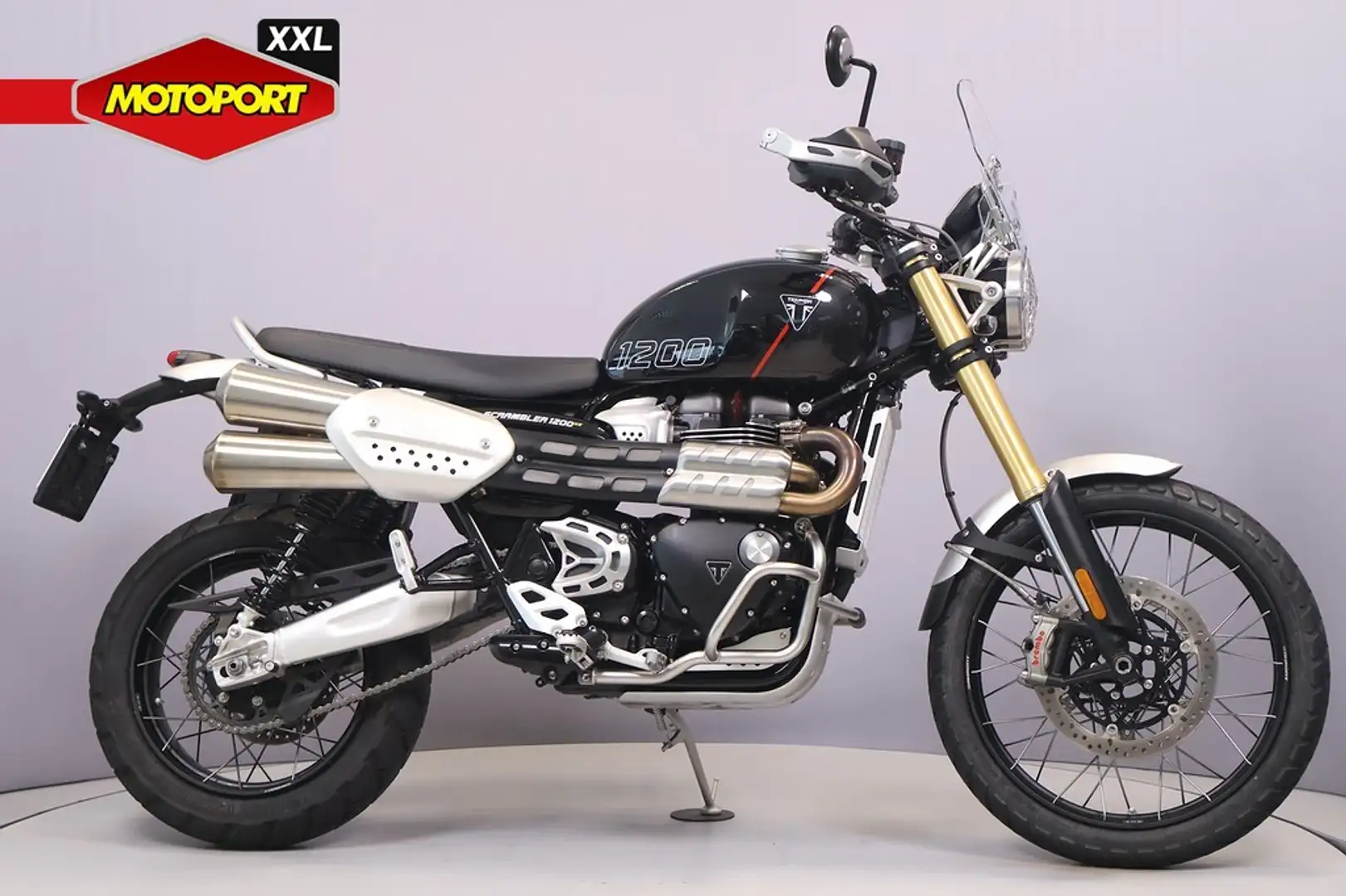 Triumph Scrambler 1200 XE Zwart - 1