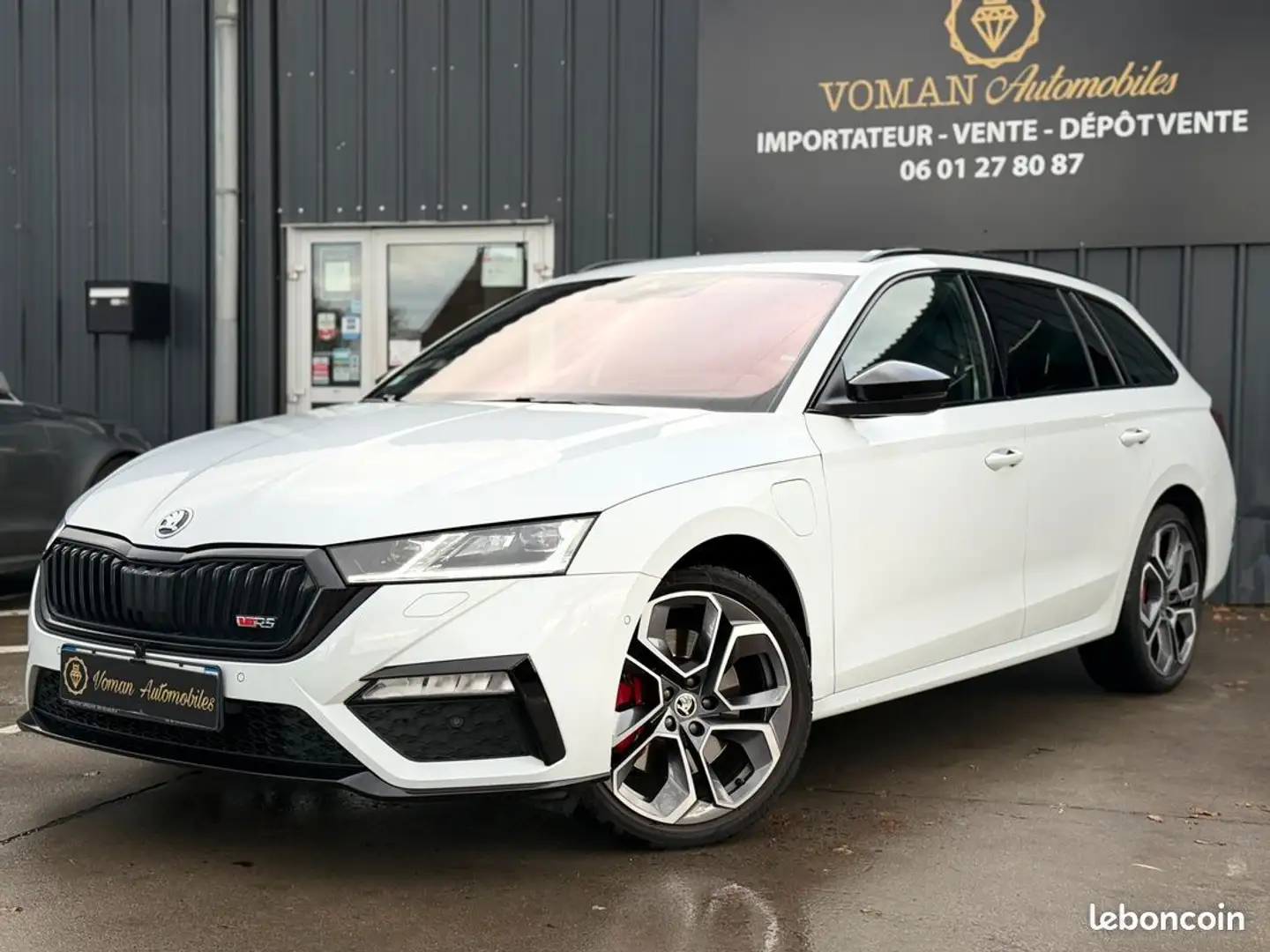Skoda Octavia RS 1.4 TSI Garantie constructeur 12 MOIS Blanc - 1
