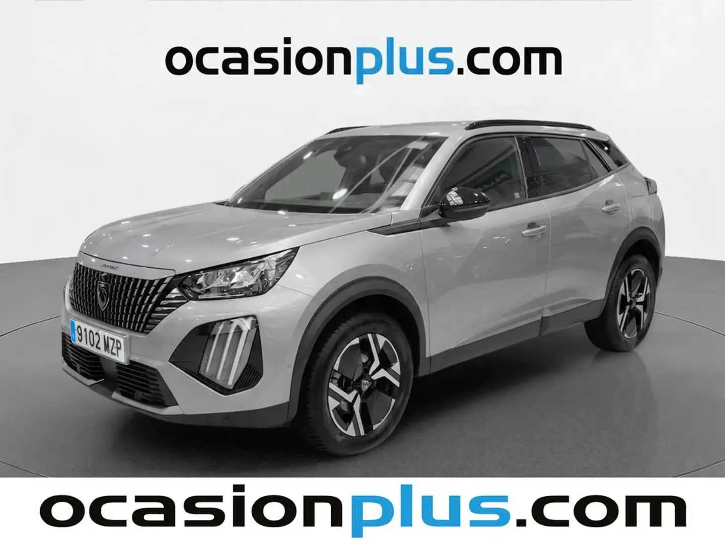 Peugeot 2008 Hybrid 136 Allure eDCS6 Gris - 1