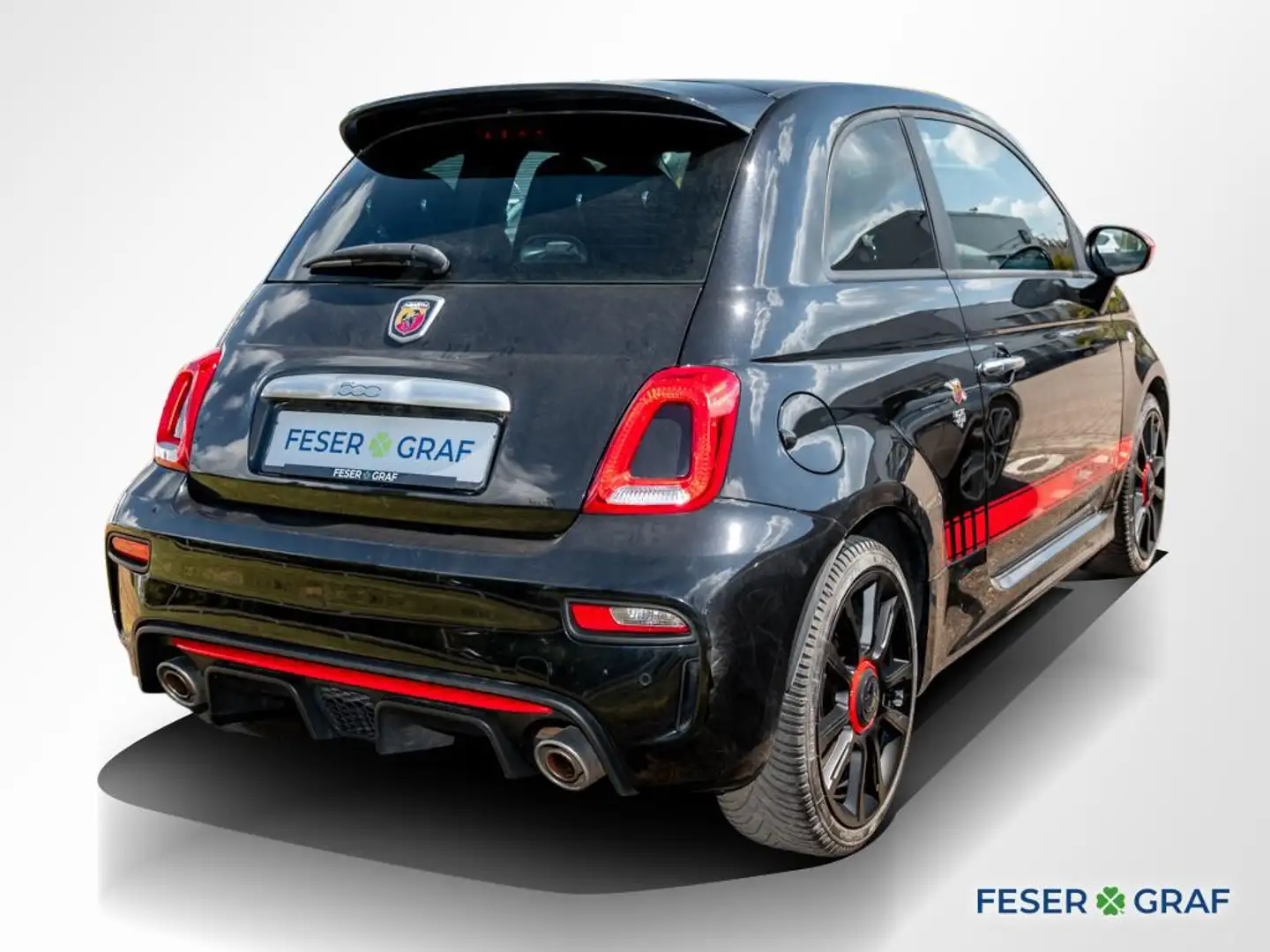 Abarth 500 1.4 T-Jet 16V, Klima/PDC/ZV Schwarz - 2