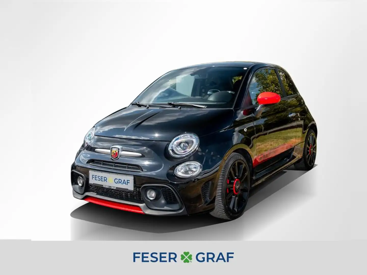 Abarth 500 1.4 T-Jet 16V, Klima/PDC/ZV Schwarz - 1