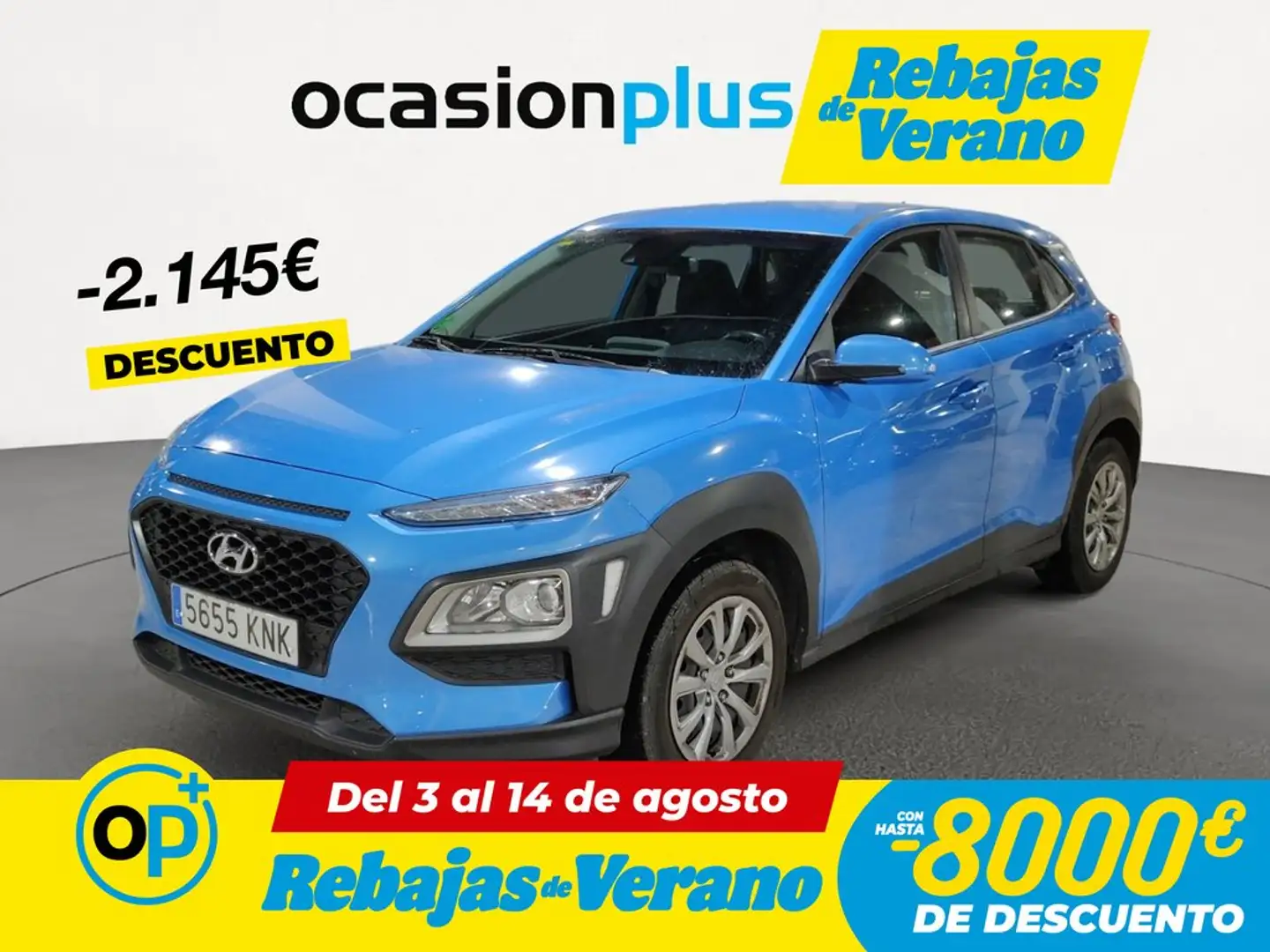 Hyundai KONA 1.0 TGDI Essence 4x2 Azul - 1
