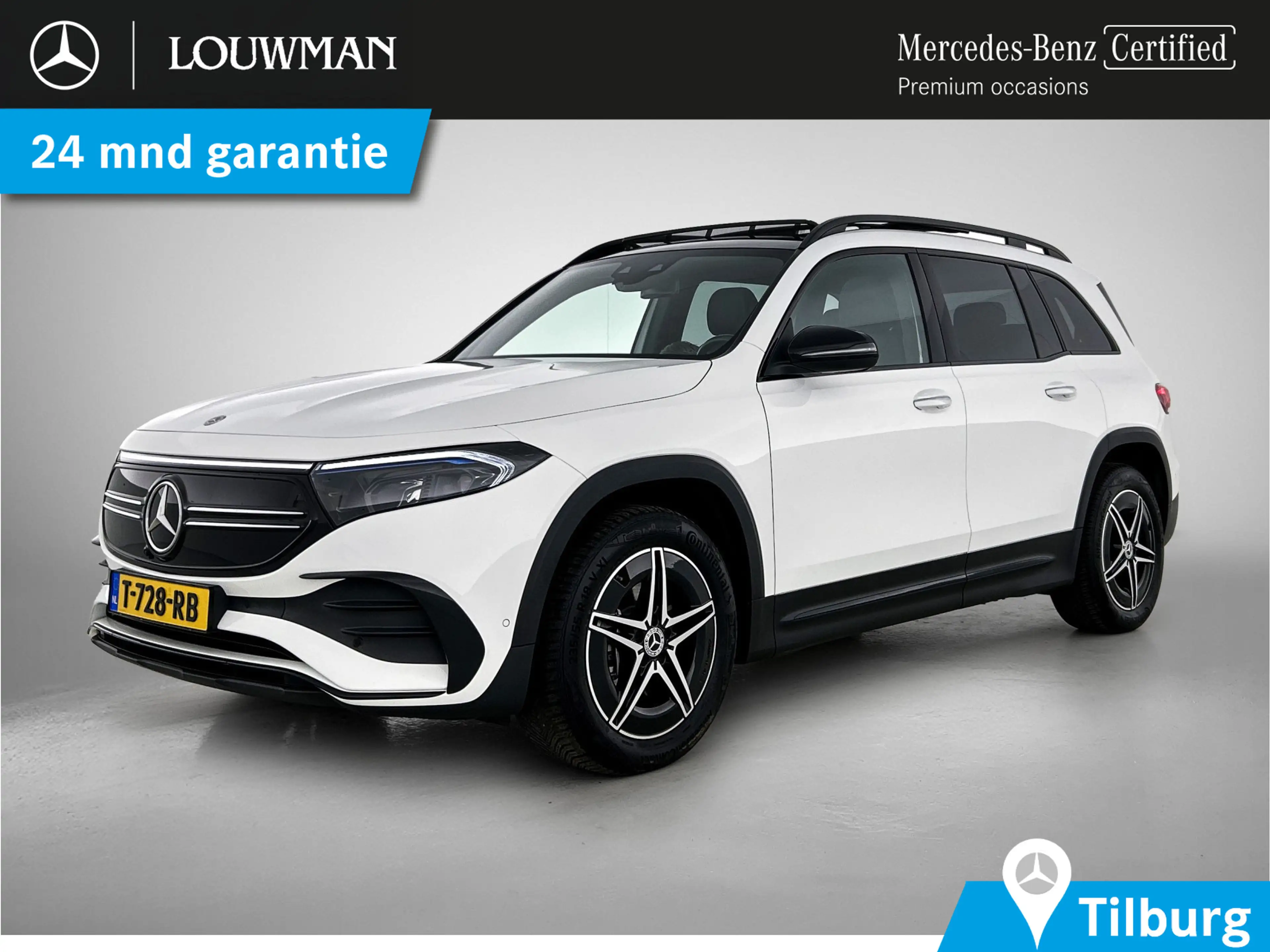 Mercedes-Benz EQB 250 AMG Line 7p. 67 kWh lichtmetalen velgen |Panoramad