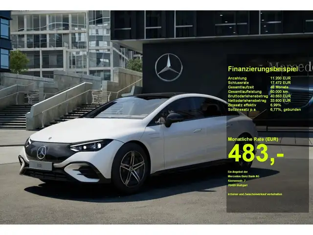 Mercedes-Benz EQE 300 AMG+MBUX+Memory+Night+Ambiente+Burmester