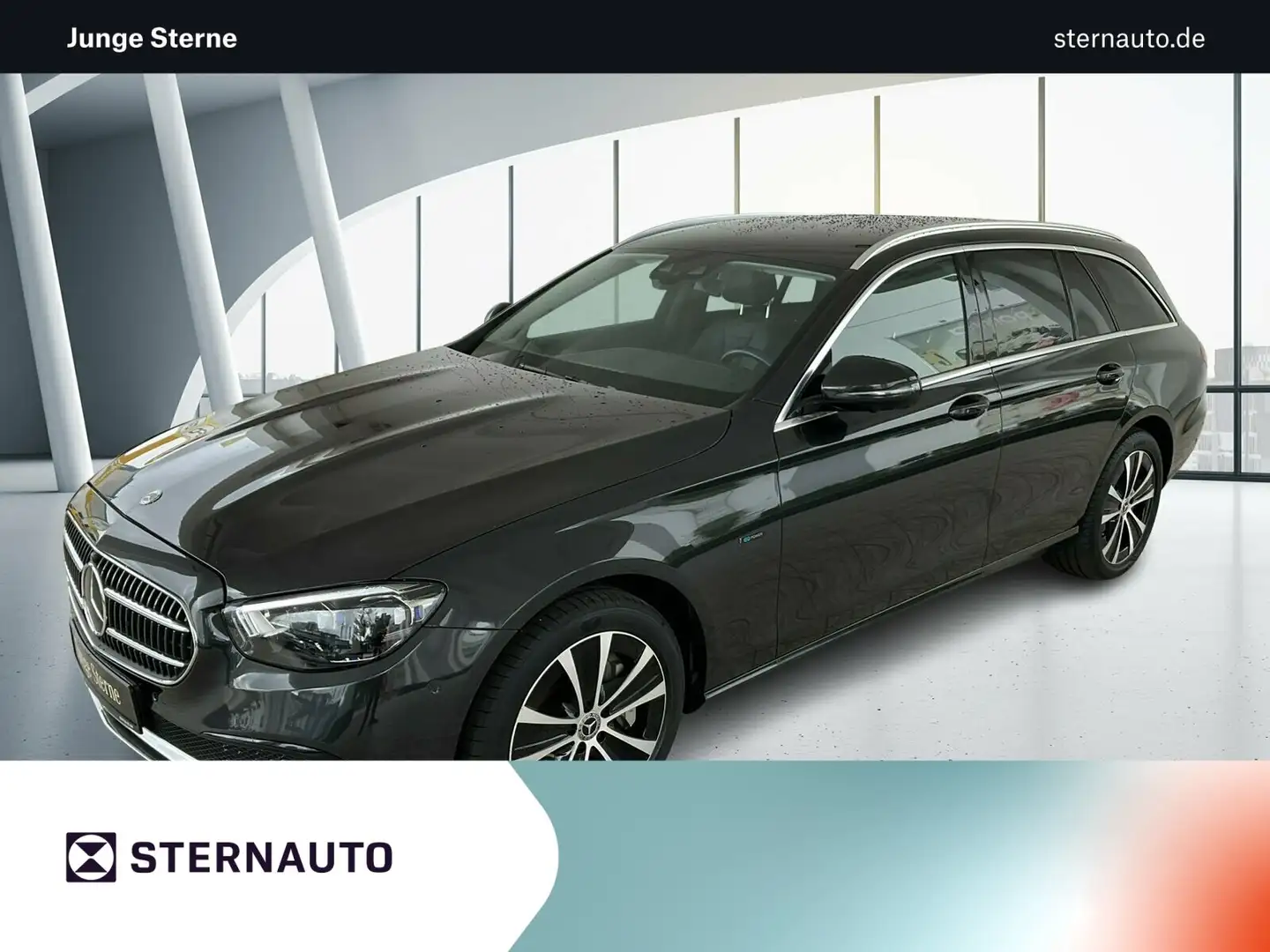 Mercedes-Benz E 300 E 300 de 4M T AVANTGARDE/Distronic/Multibeam LED Gris - 1