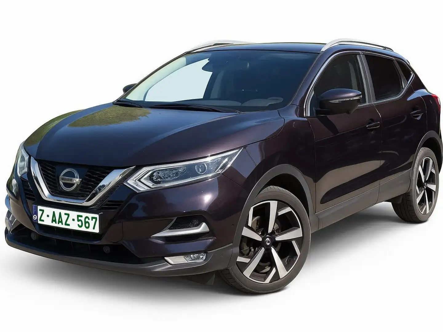 Nissan Qashqai 1.3DIG-T*Automat*Toit Pano*368€ PM SANS ACOMPTE Marrone - 1