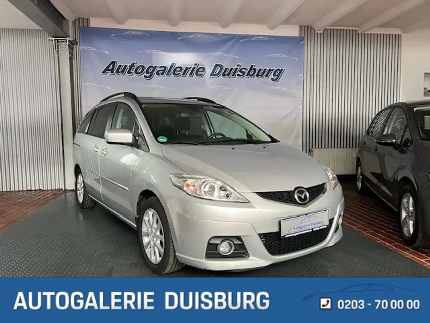 Mazda 5 2.0 Exclusive 7-Sitzer Klimaaut. SHZ Temp Regens. Plateado - 1