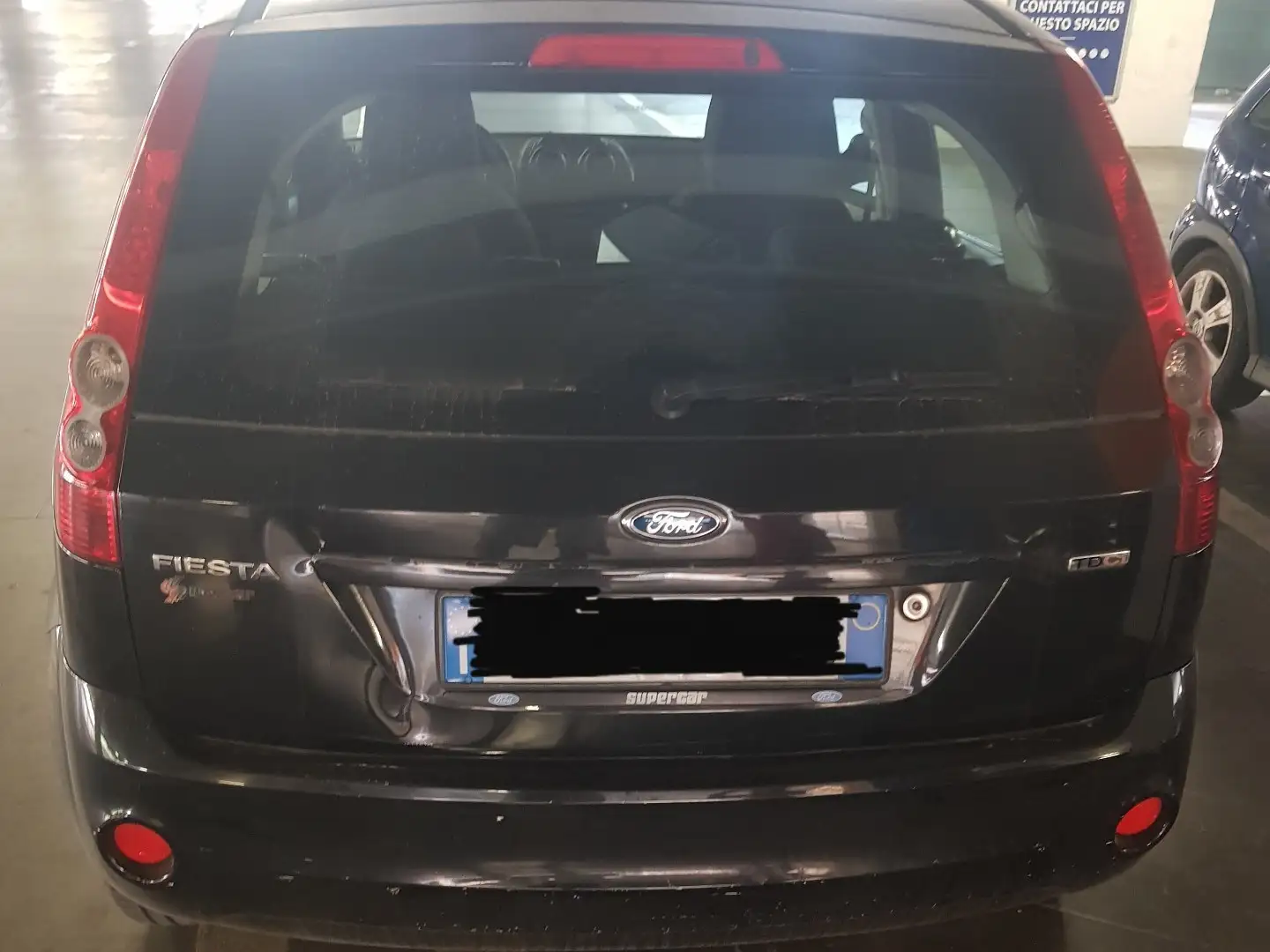 Ford Fiesta 5p 1.4 tdci Titanium est Nero - 2