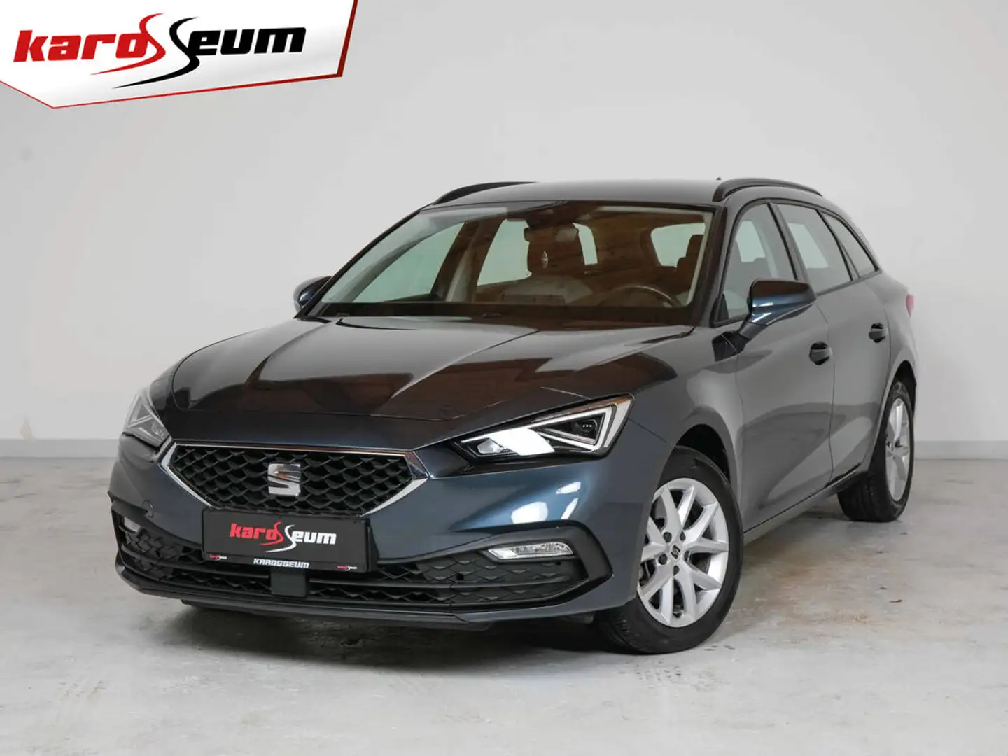 SEAT Leon Style 2.0 DSG *ACC*LED*VIRTUAL*NAVI*USB* Grijs - 1
