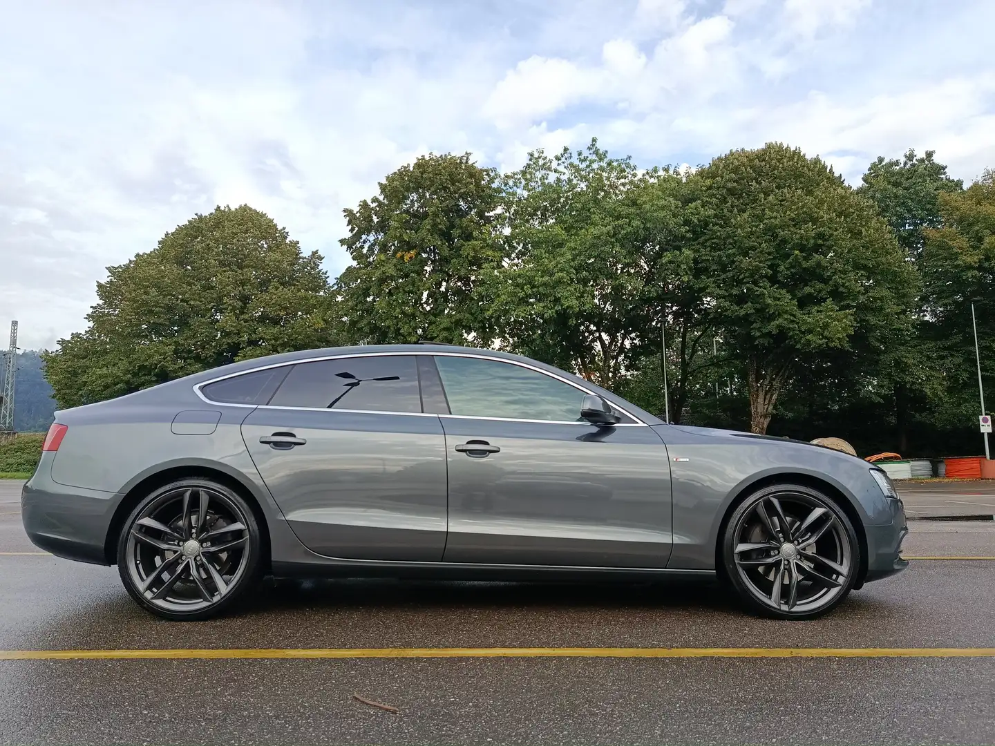 Audi A5 3.0 TDI quattro (160kW) Sline Grau - 2