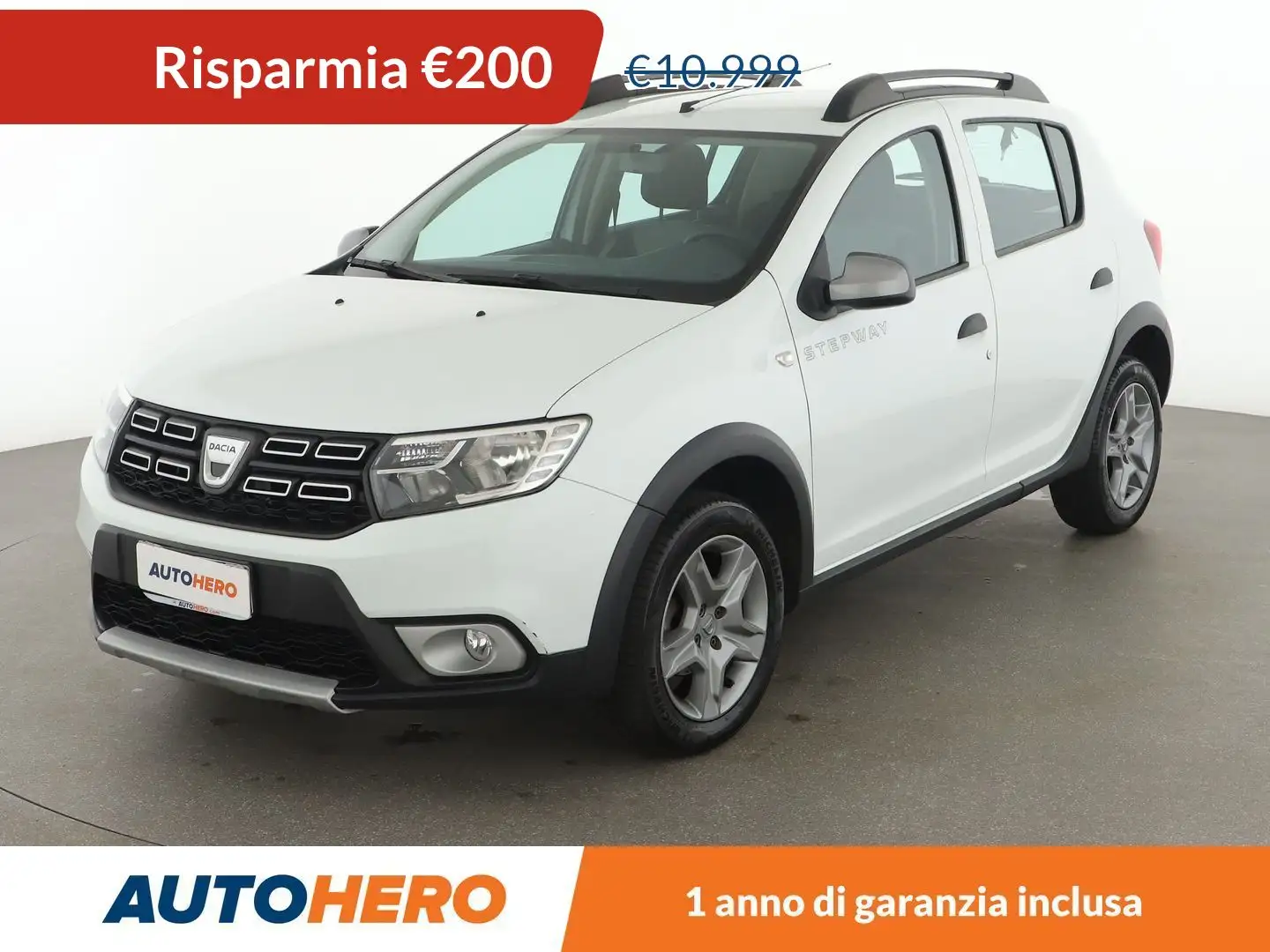 Dacia Sandero 1.5 dCi Stepway 90 CV Bianco - 1