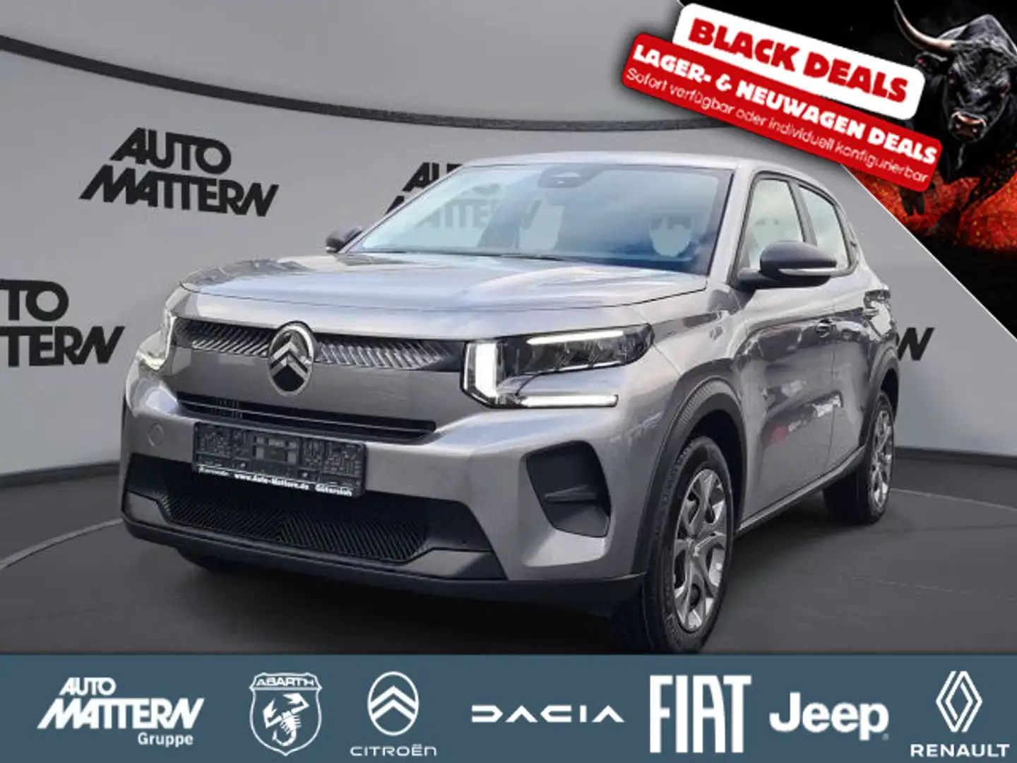 Citroen C3 Klima|PDC|LED|Bluetooth|10km BlackDeal Gris - 1