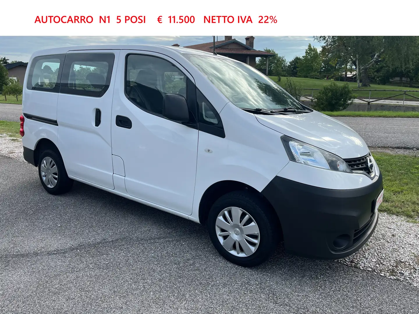 Nissan NV200 COMBI 4 PORTE Bianco - 1