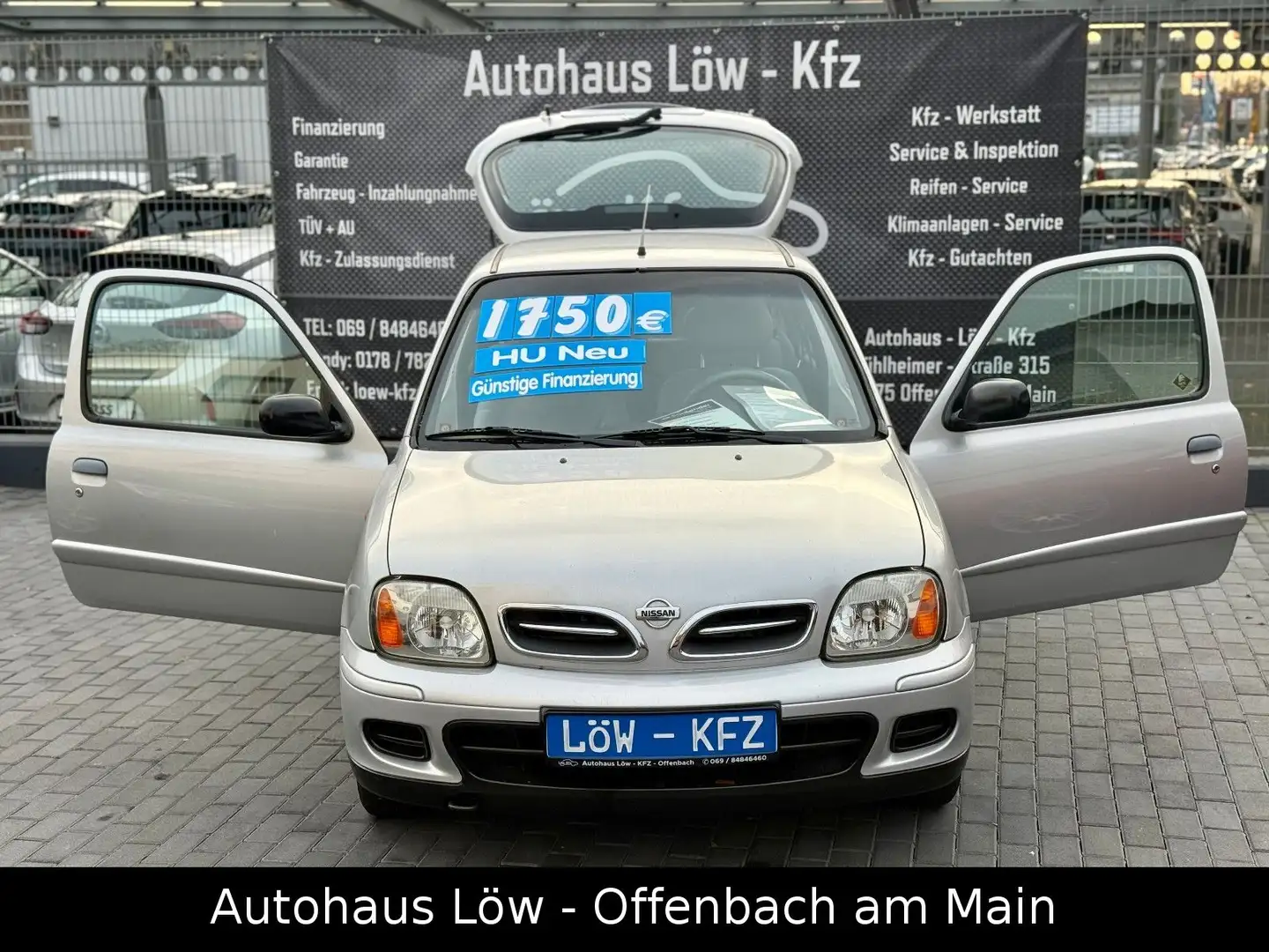 Nissan Micra TÜV NEU SCHECKHEFT ALLWETTERREIFEN Silber - 1